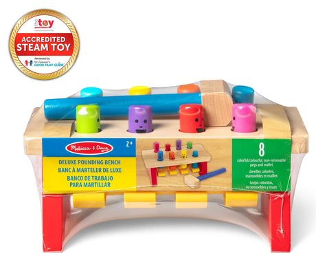Melissa & Doug: Deluxe Pound-a-Peg