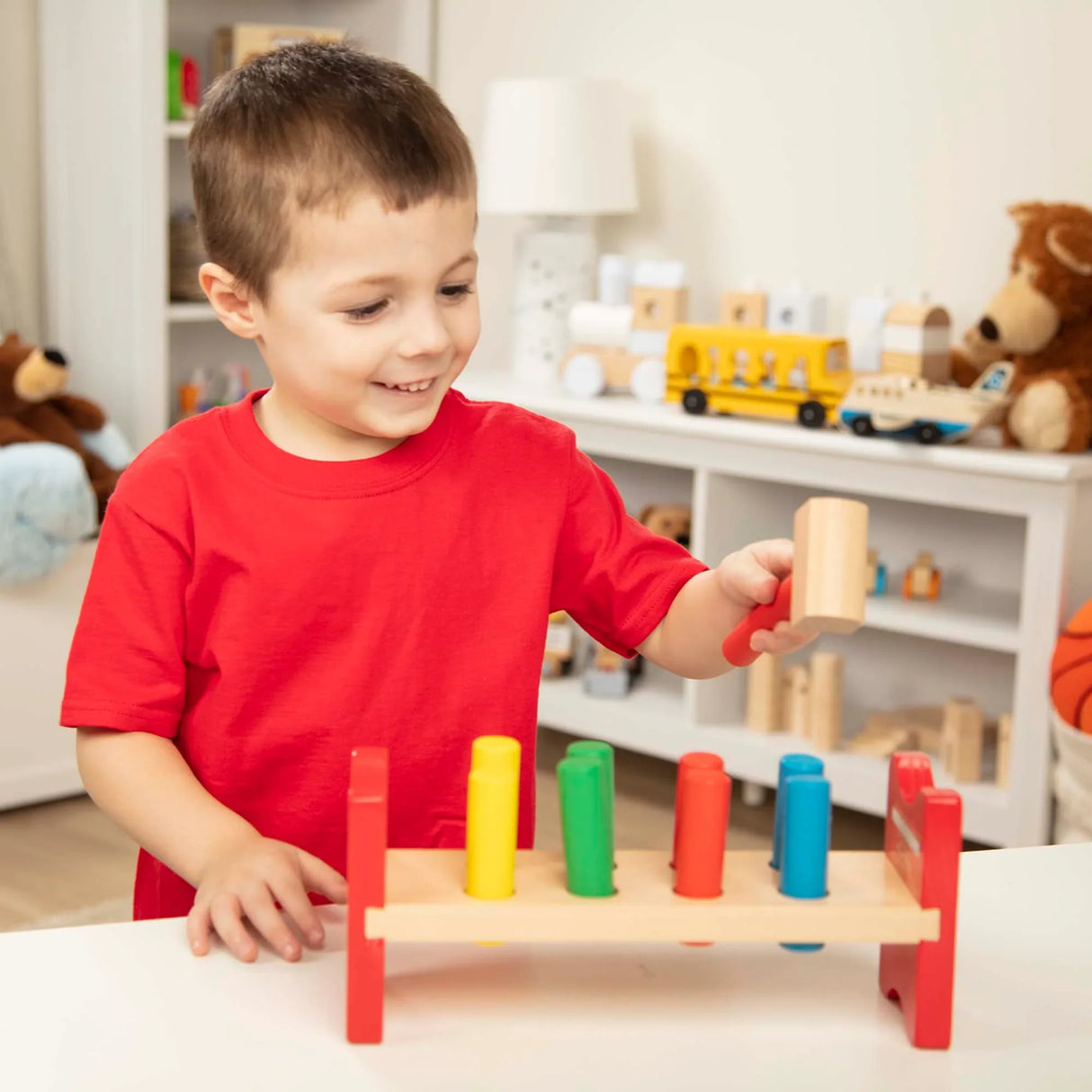 Melissa & Doug: Deluxe Pound-a-Peg