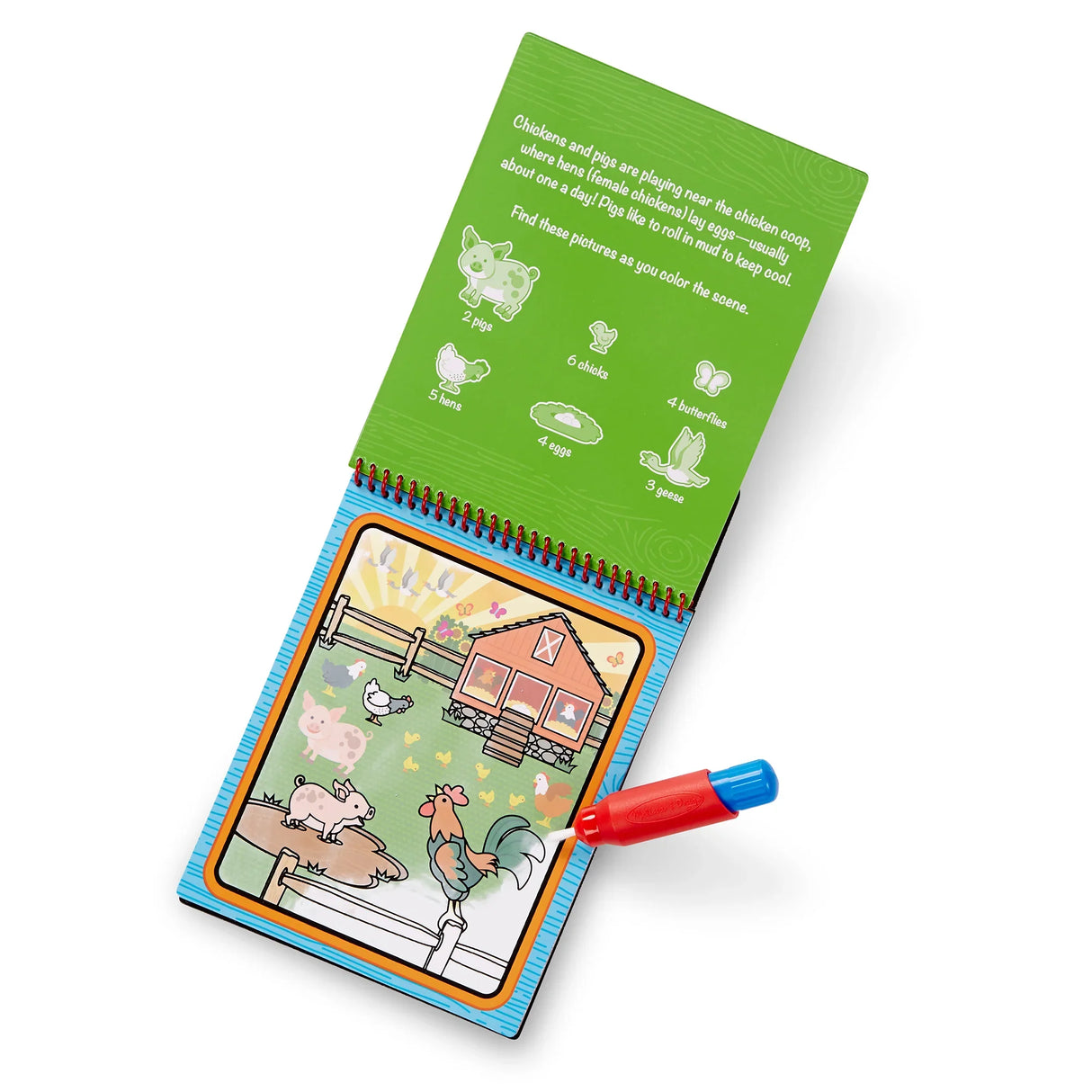 Melissa & Doug: On The Go: Water WOW!: Farm