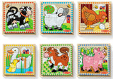 Melissa & Doug: Cube Puzzle: Farm 16 Pieces