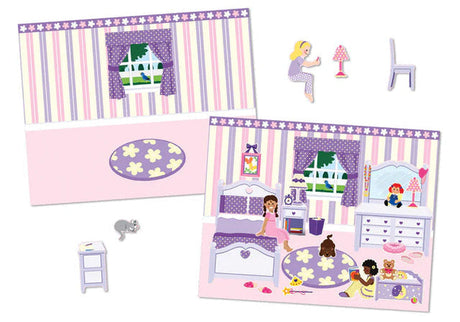 Melissa & Doug: Reusable Sticker Pad - Play House