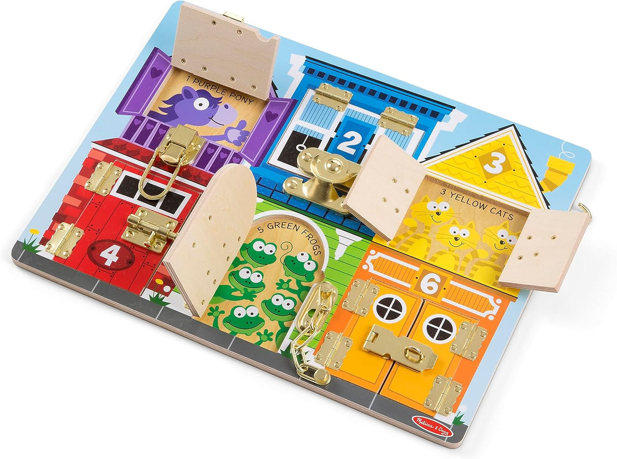Melissa & Doug: Latches Board