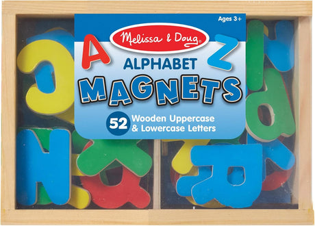 Melissa & Doug: Alphabet Magnets: 52 Pieces