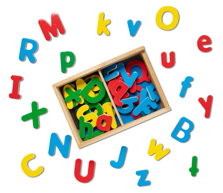 Melissa & Doug: Alphabet Magnets: 52 Pieces