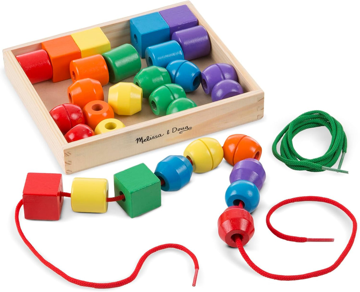 Melissa & Doug: Primary Lacing Beads