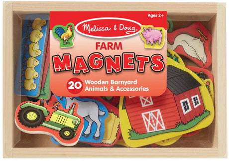 Melissa & Doug: Farm Magnets: 20 Pieces