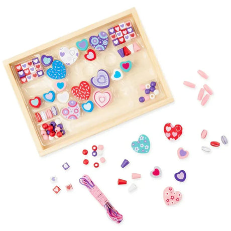 Melissa & Doug: Sweet Hearts Bead Set