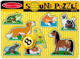 Melissa & Doug: Pets Sound Puzzle 8 Pieces