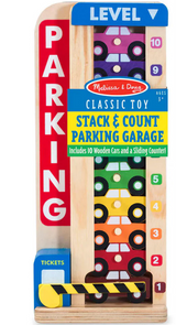 Melissa & Doug: Stack & Count Parking Garage