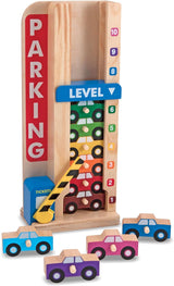 Melissa & Doug: Stack & Count Parking Garage