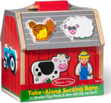 Melissa & Doug: Take Along Sorting Barn