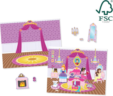 Melissa & Doug: Reusable Sticker Pad - Princess Castle