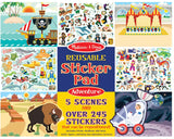 Melissa & Doug: Reusable Sticker Pad - Adventure
