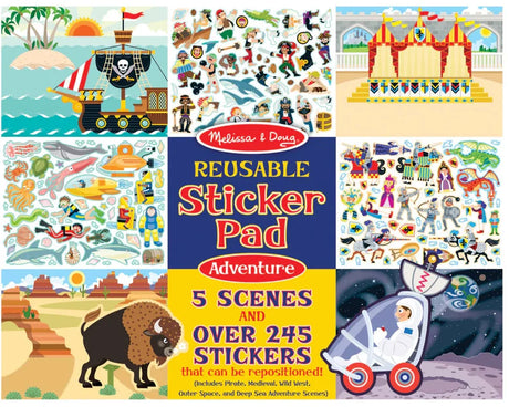 Melissa & Doug: Reusable Sticker Pad - Adventure