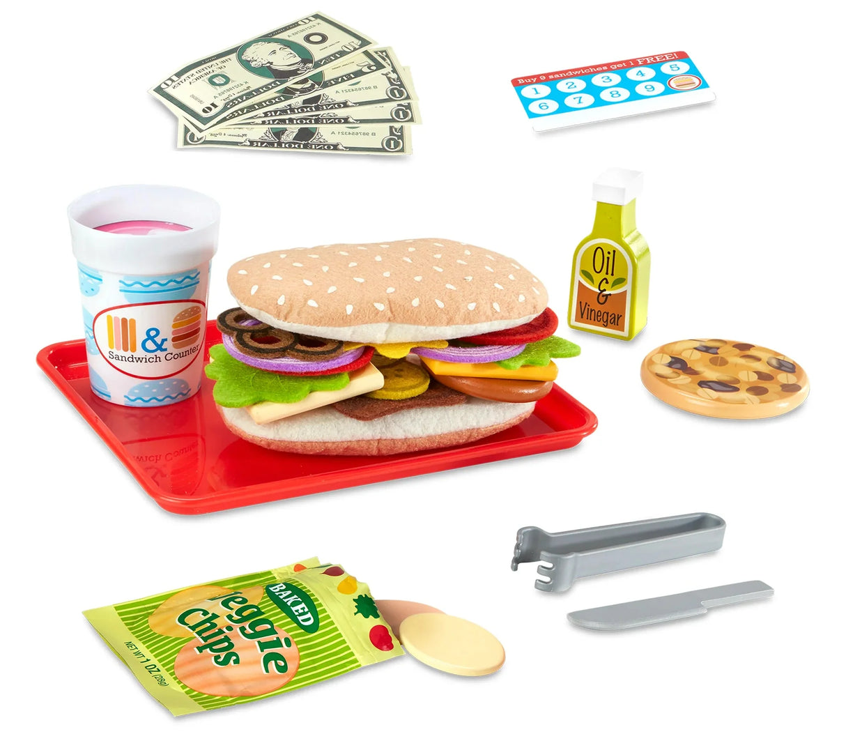 Melissa & Doug: Slice & Stack Sandwich Counter