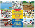 Melissa & Doug: Reusable Sticker Pad - Vehicles