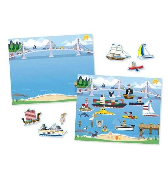 Melissa & Doug: Reusable Sticker Pad - Vehicles