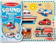 Melissa & Doug: Vehicles Sound Puzzle  8 Pieces