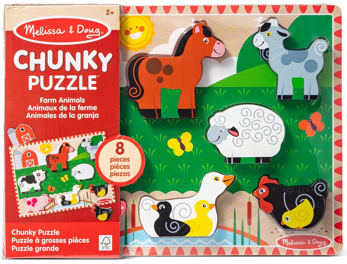 Melissa & Doug: Farm Chunky Puzzle