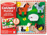 Melissa & Doug: Farm Chunky Puzzle