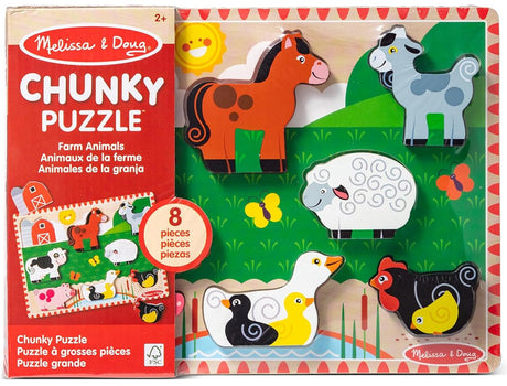 Melissa & Doug: Farm Chunky Puzzle