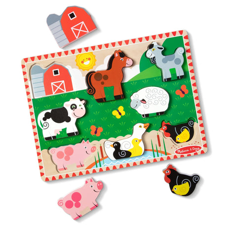 Melissa & Doug: Farm Chunky Puzzle