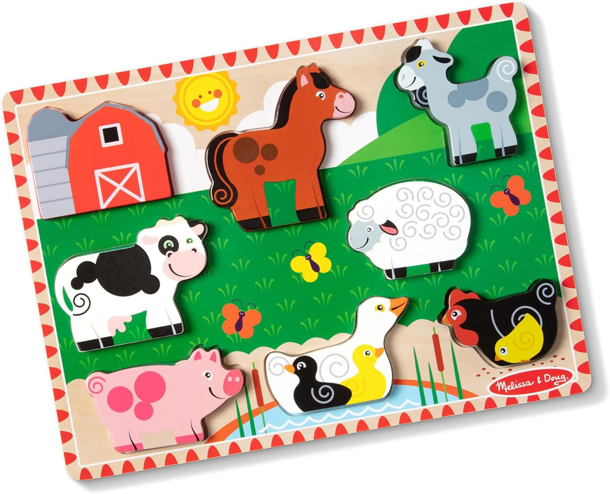 Melissa & Doug: Farm Chunky Puzzle