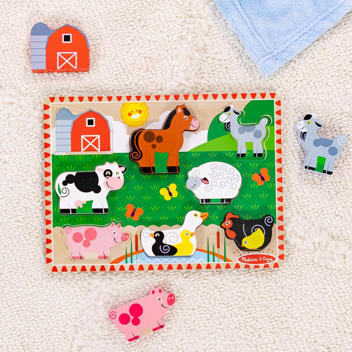 Melissa & Doug: Farm Chunky Puzzle