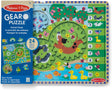 Melissa & Doug: Wooden Animal Chase Gear Puzzle