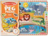 Melissa & Doug: Safari Peg Puzzle