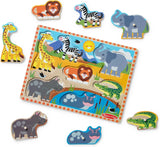 Melissa & Doug: Safari Peg Puzzle