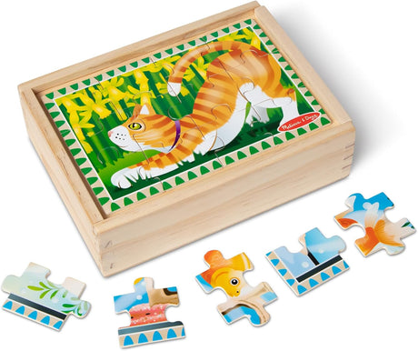 Melissa & Doug: Pets Puzzles in a Box