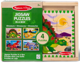 Melissa & Doug: Dinosaurs Puzzles in a Box