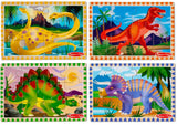 Melissa & Doug: Dinosaurs Puzzles in a Box