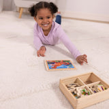 Melissa & Doug: Dinosaurs Puzzles in a Box