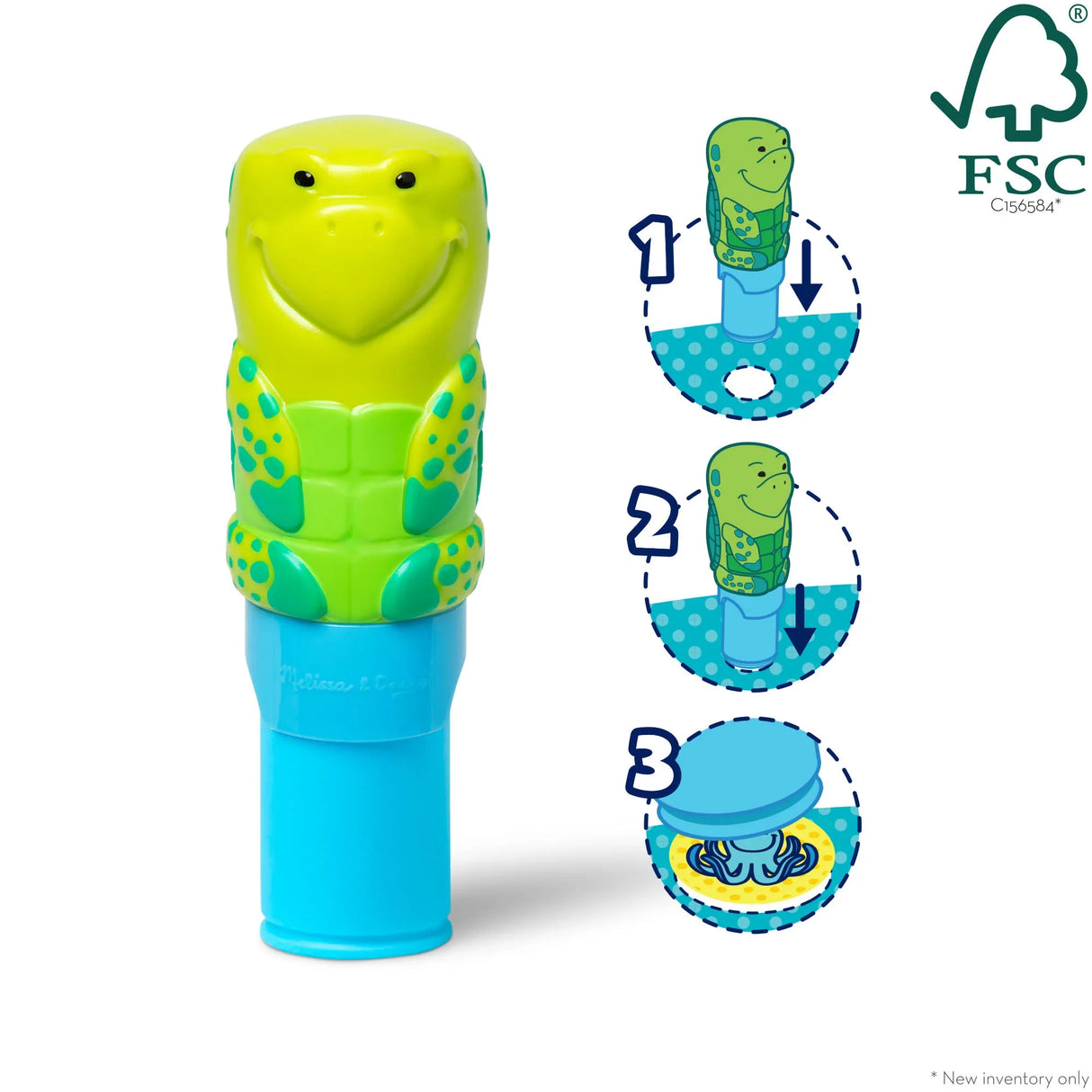 Melissa & Doug: Sticker WOW! Activity Pad Set: Turtle