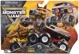 Monster Jam 1:64 Scale - Horse Power vs. Fastro Van