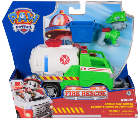 Paw Patrol Fire Rescue: Rocky - Rescue Fire Tanker