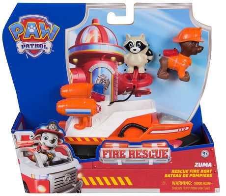 Paw Patrol Fire Rescue: Zuma - Rescue Fire Boat
