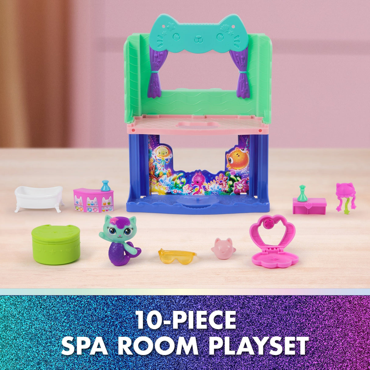 Gabby's Dollhouse: Movie Playroom - MerCat's Bathroom