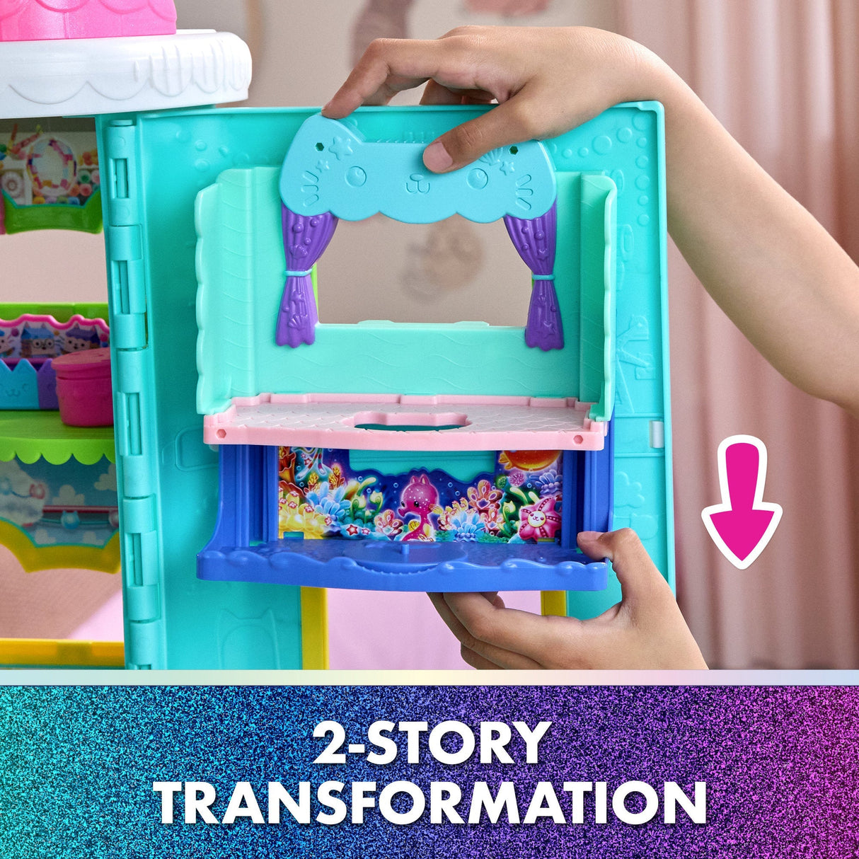Gabby's Dollhouse: Movie Playroom - MerCat's Bathroom