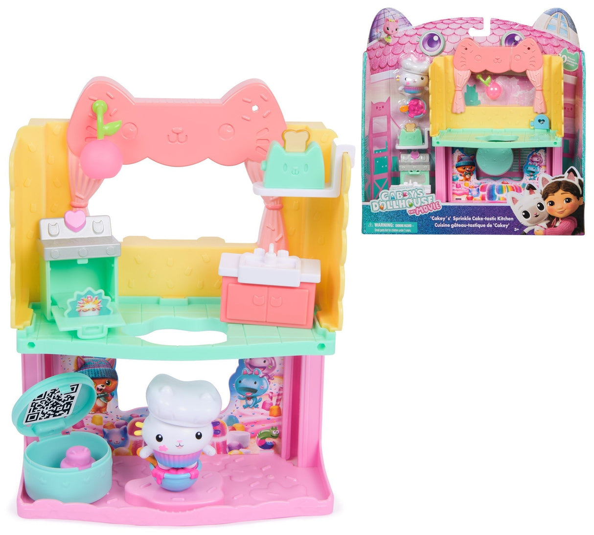 Gabby's Dollhouse: Movie Playroom - Cakey's Kitchen