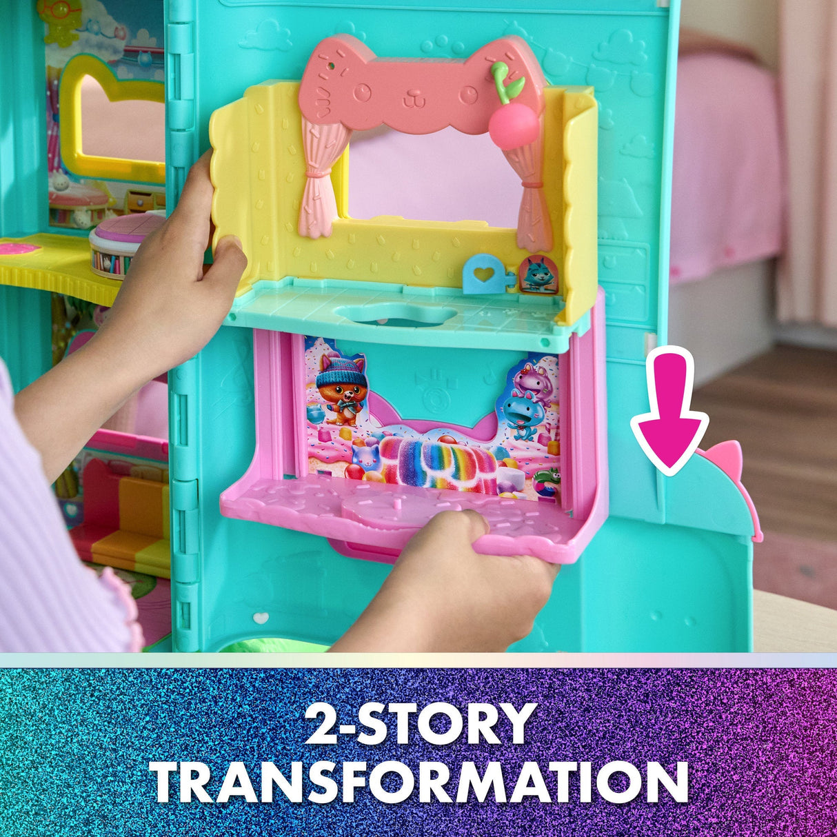 Gabby's Dollhouse: Movie Playroom - Cakey's Kitchen