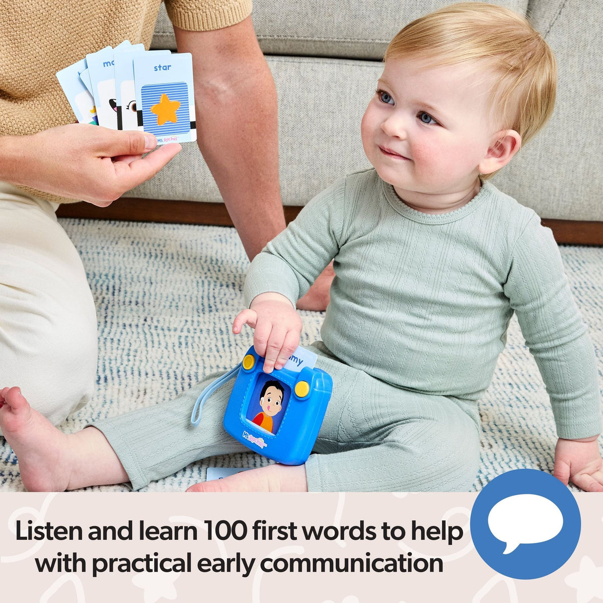 Ms. Rachel First Words Card Reader