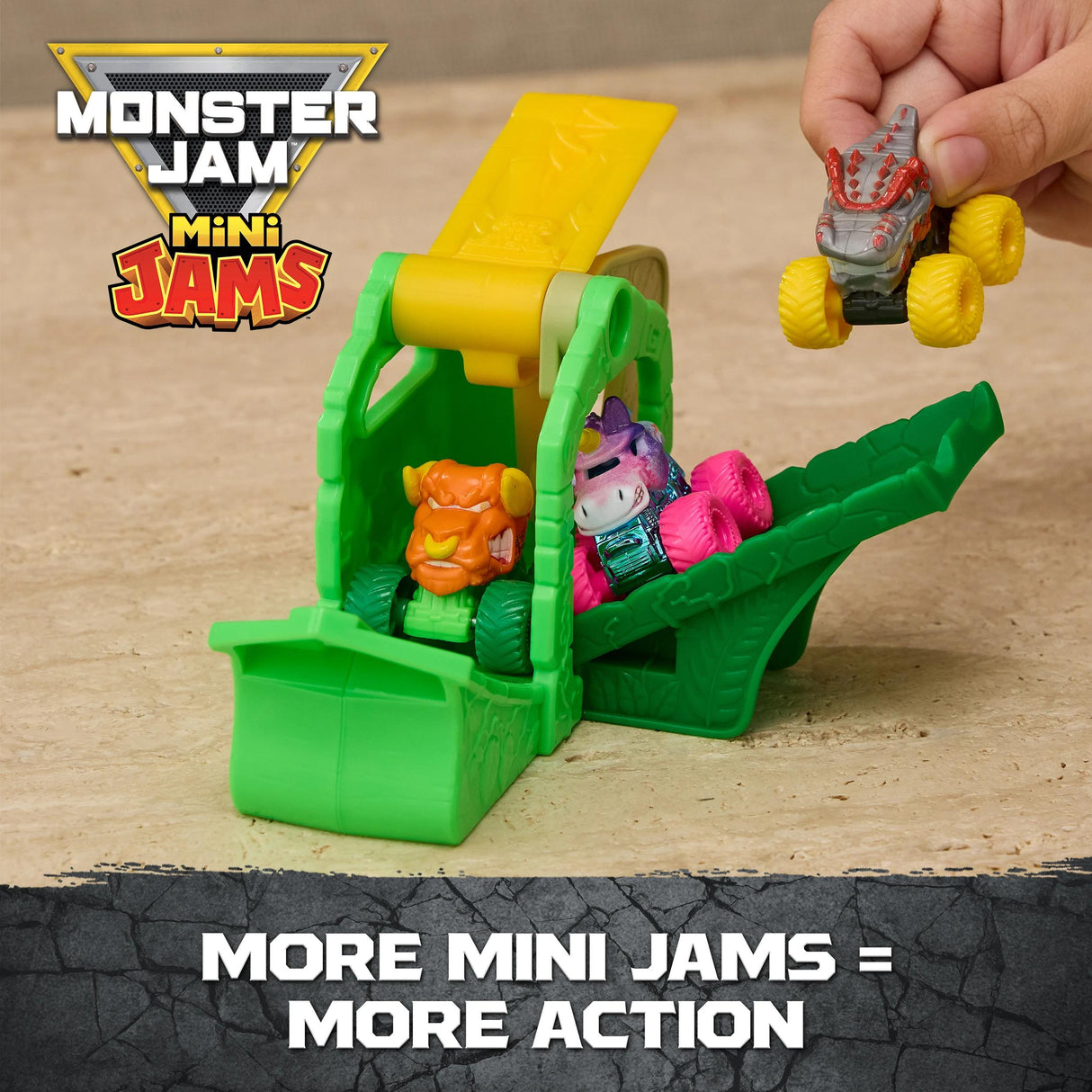 Monster Jam Mini Jams - Crash 'n' Crumble Jungle