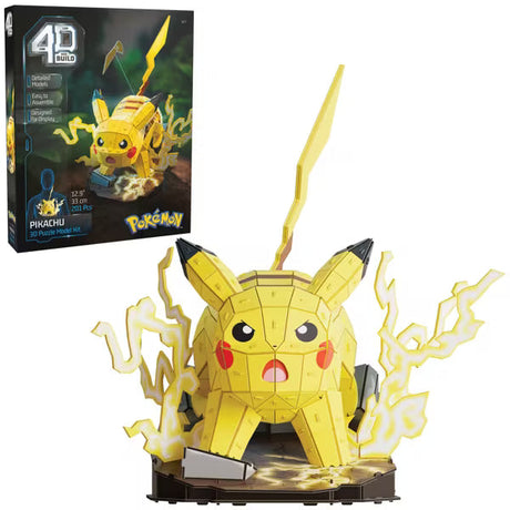 4D Build: Pokemon - Pikachu 3D Model Kit