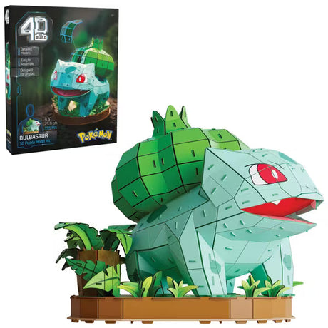 4D Build: Pokemon - Bulbasaur 3D Model Kit