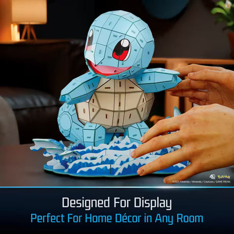 4D Build: Pokemon - Squirtle 3D Model Kit