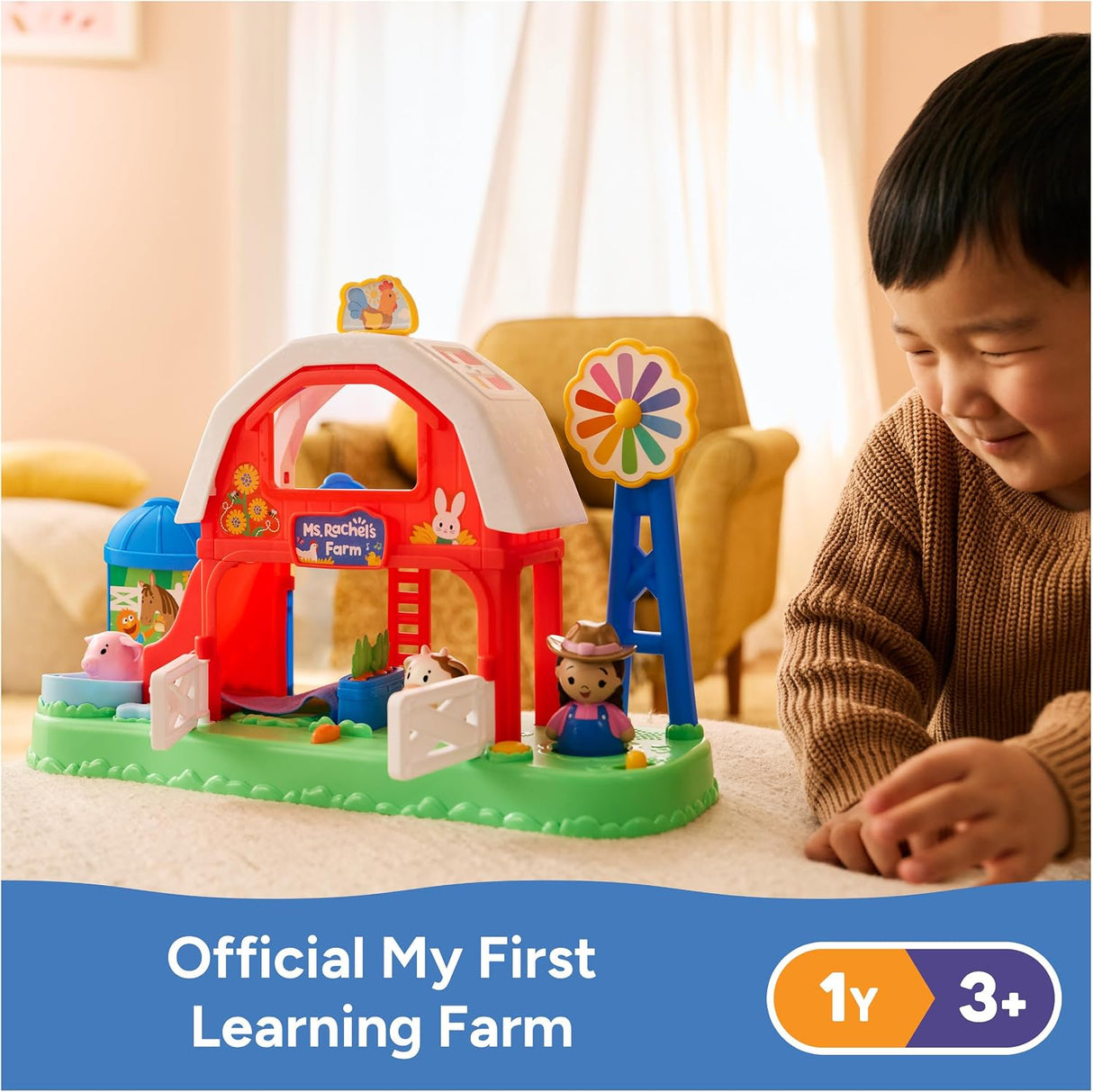 Ms Rachel: My First Learning Farm Playset