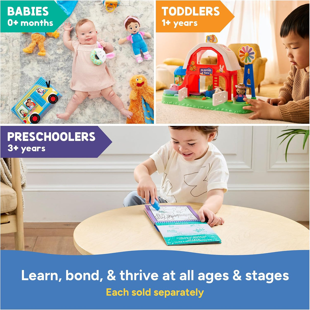 Ms Rachel: My First Learning Farm Playset